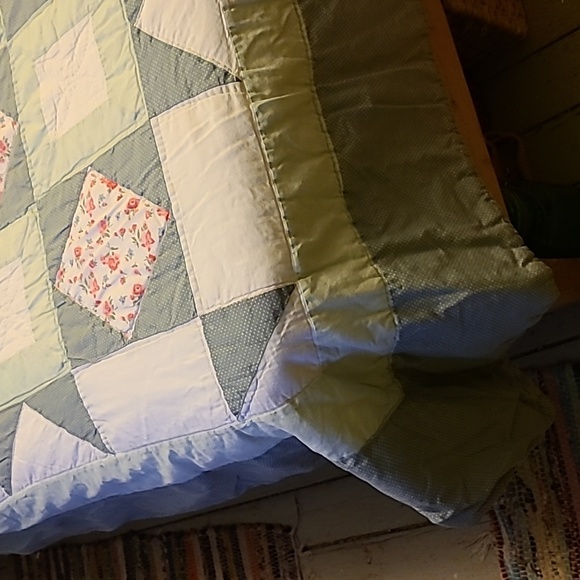 Homemade Bedding Beautiful Handmade Vintage Quilt Poshmark